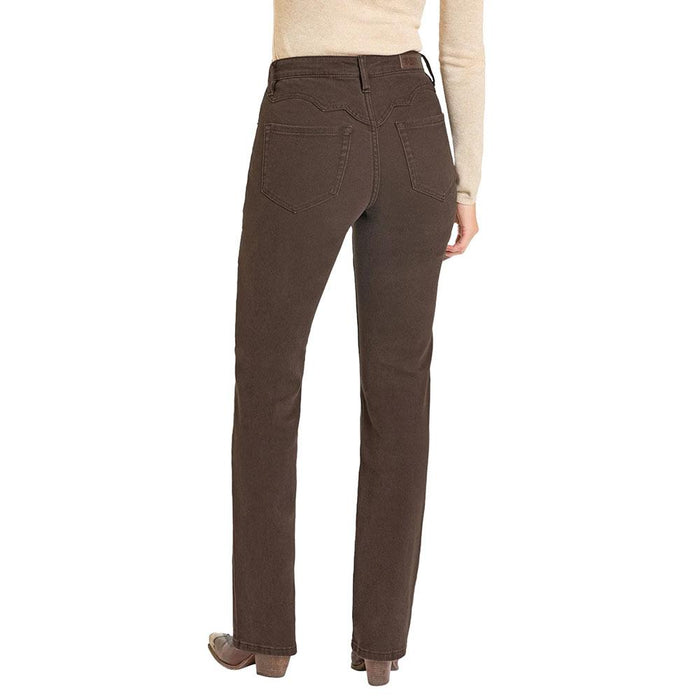 Women's Mahogany Brown Jeans