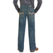 Boy's Two Tone Embroidered Pocket Jean