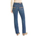 Women's Dark Vintage Modest Boot Jean