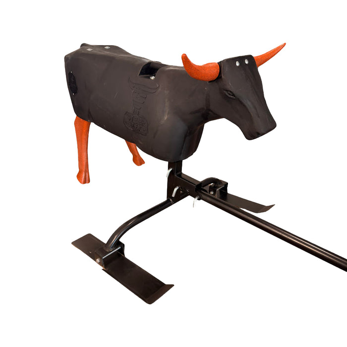Black Steer Rex Roping Dummy