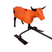 Orange Steer Rex Roping Dummy