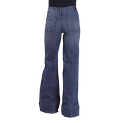 Women's High Rise Wide Leg Jeans