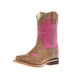 Kid's Sweetheart I Love Horses Sole Square Toe Boot