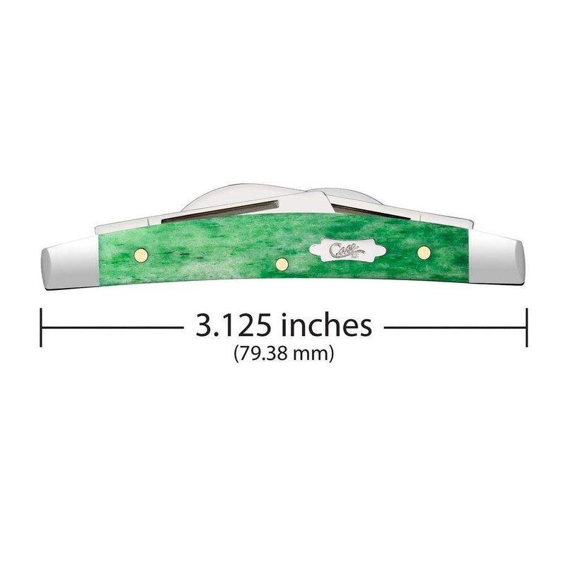 Case Emerald Green Bone Smooth Small Congress (6468 SS)