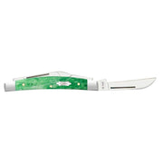 Case Emerald Green Bone Smooth Small Congress (6468 SS)