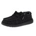Youth Wally Stretch Sox Black on Black Casual Shoe