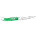 Case Emerald Green Bone Smooth Medium Texas Jack 62087 SS