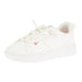 Toddler's Karina Duo Ivory and Iridescent Classic Sneaker