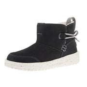 Youth Black Camden Bow Cozy Boot