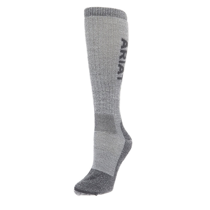 Mid Weight Steel Toe Merino Grey OTC Socks