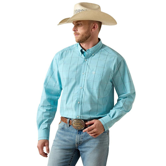 Men's Pro Series Blue Elixir Plaid Platt Shirt