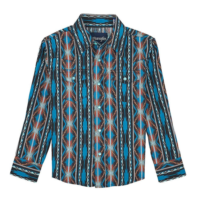 Boy's Checotah Western Snap Shirt