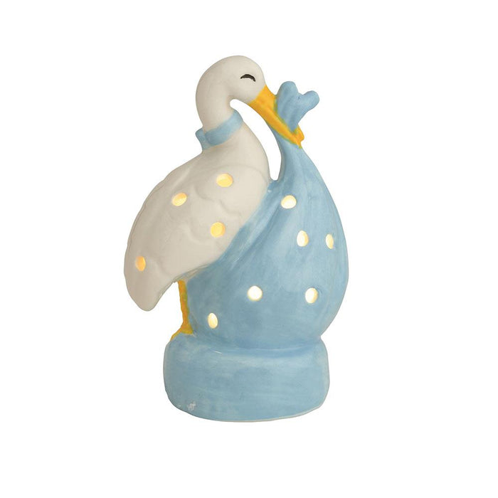 Blue Stork Light Up Sitter