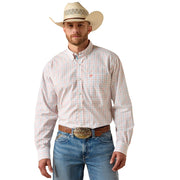 Men's White Plaid Jason Classic Shirt