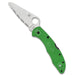 Salt 2 Knife with LC200N Steel Blade and Lightweight FRN Green Handle - SpyderEdge - C88FSGR2