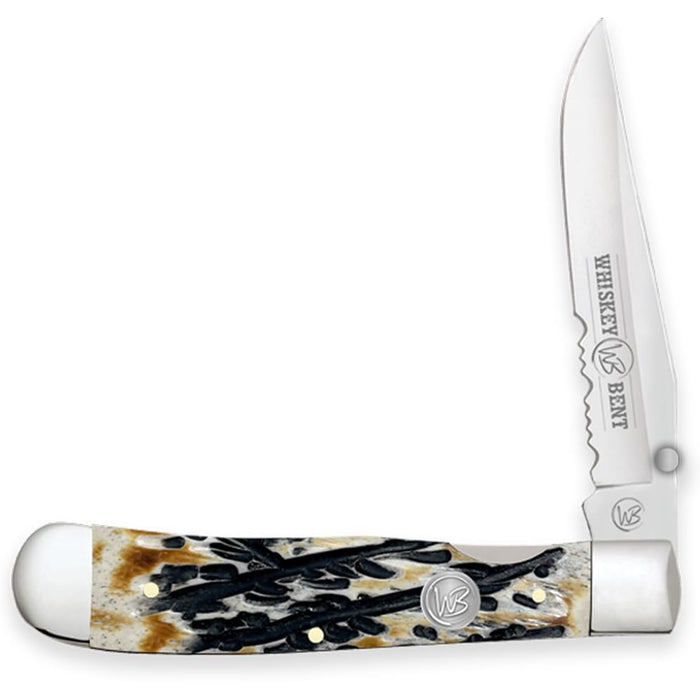 Locking Trapper Folding Pocket Knife 4.125