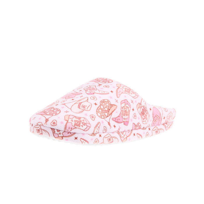 Women`s Maddie Pink YeeHaw Slipper