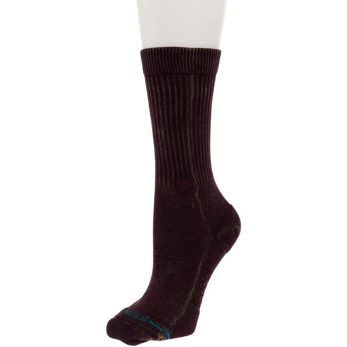 Unisex Icon Fig Dyed Crew Socks