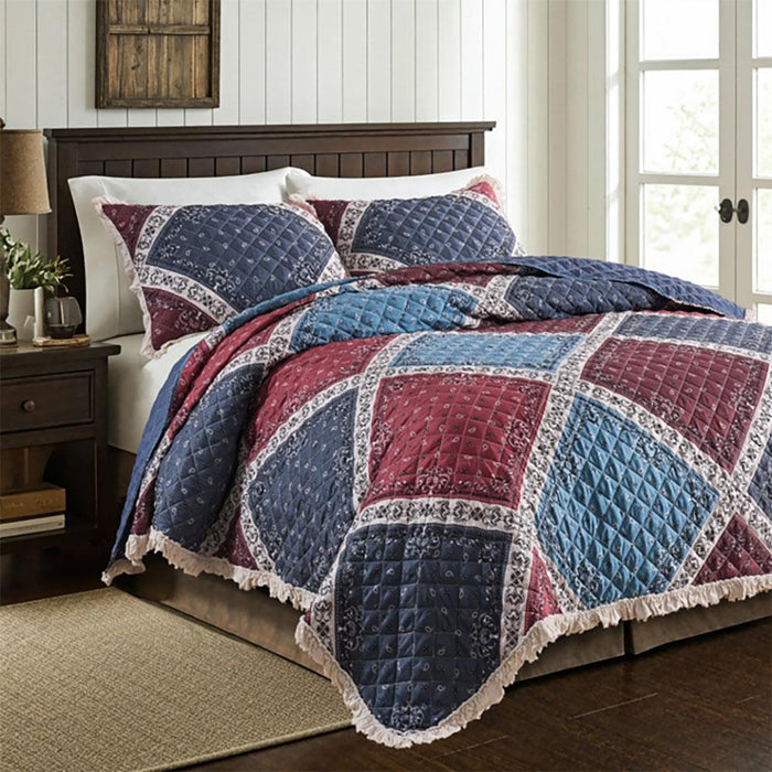 Bandana Ruffle Comforter Set
