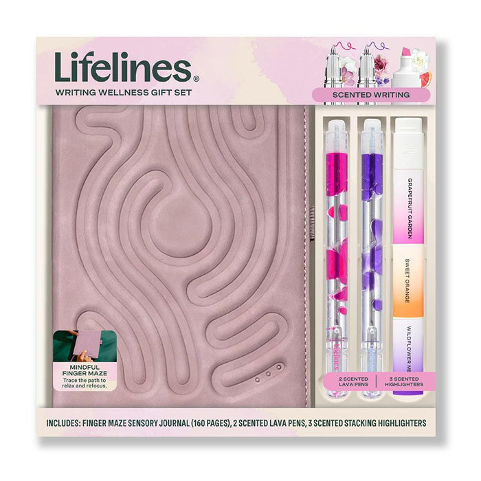 Pink Writing Wellness Gift Set