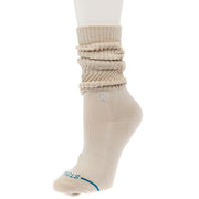 Women's Icon Slouch Oat Crew Socks