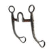 Silver Medium rection Port Round Shank Bit