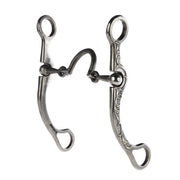 Silver Ported Chain Ball Hinge Shank Bit