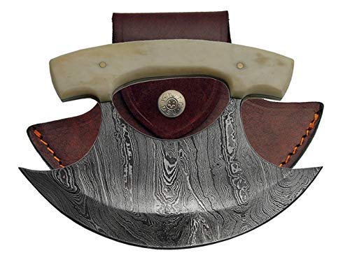 Damascus Ulu Knife