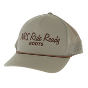 Ride Ready Grey Cursive Rope Hat