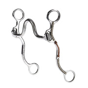 Solid Medium Port Long Shank Bit with Arrow Accents