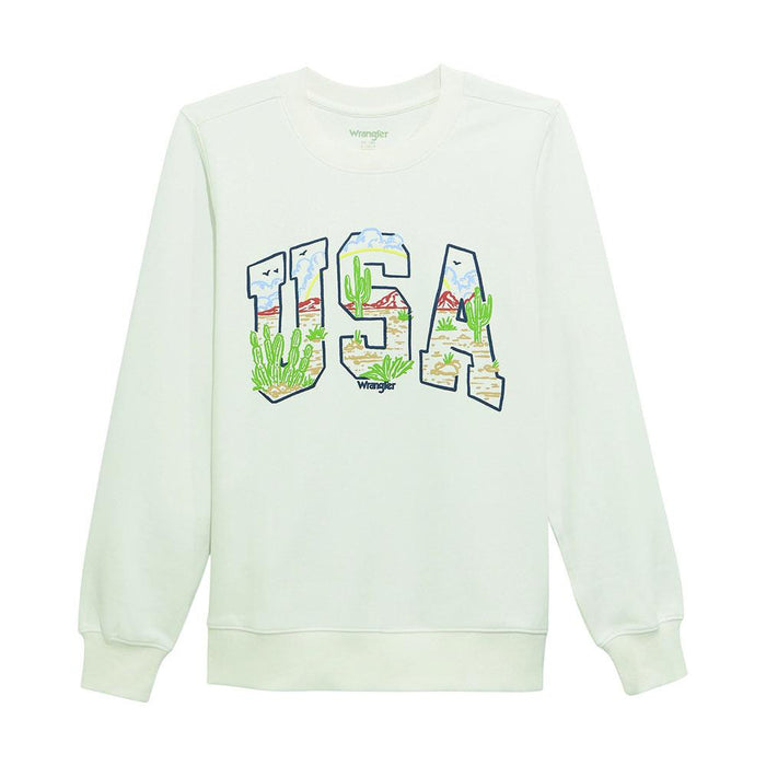 Women's USA Crew Neck Top
