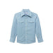 Boy's 20X Blue Multi Print Shirt