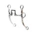 Silver Engraved Square Hinge Port Straight Shank Bit