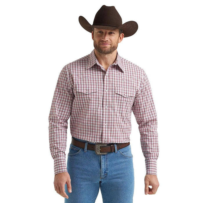 Men's Wrinkle Resist Plaid Shirt