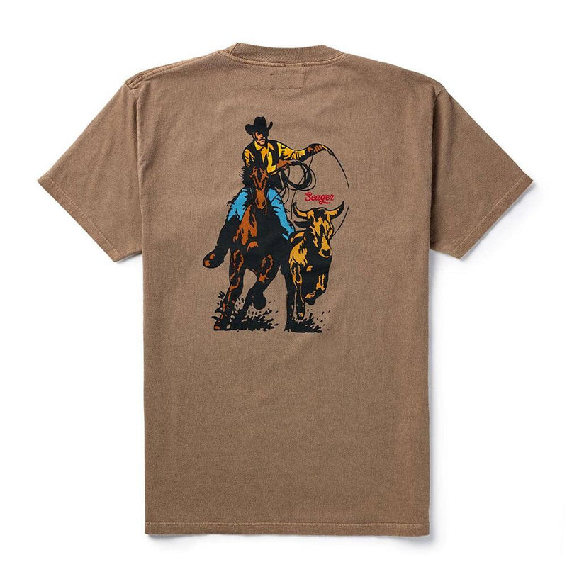 Men's Brown Rodeo Series Tee Shirt