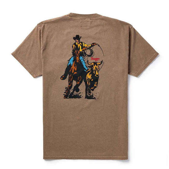 Men's Brown Rodeo Series Tee Shirt