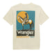 Men's White Graphic Pocket Tee Shirt