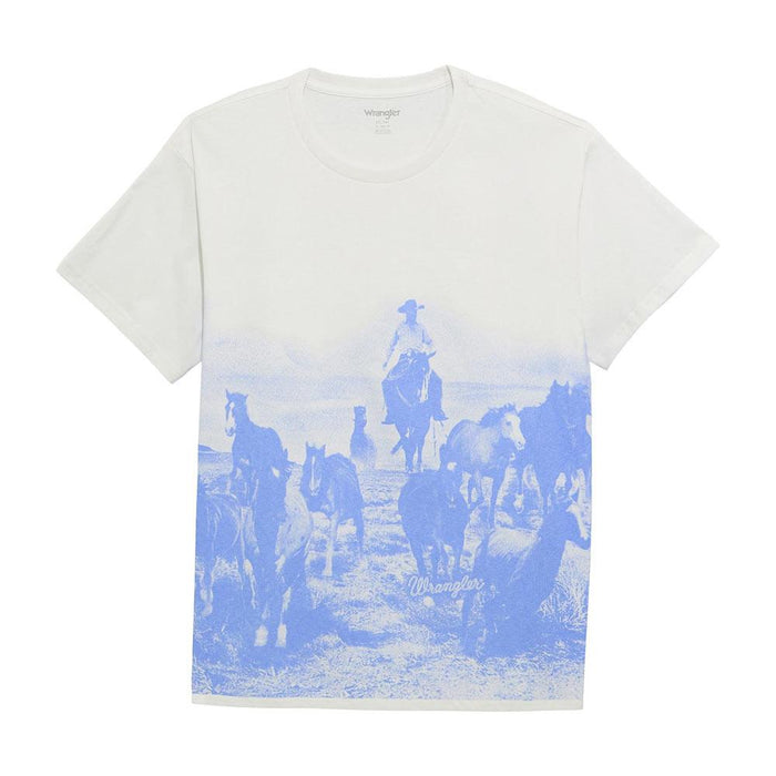 Women's Rancher White Tee Shirt