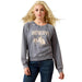Women's Vintage Ombre Blue Sweatshirt