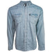 Men's Del Denim Chambray Shirt