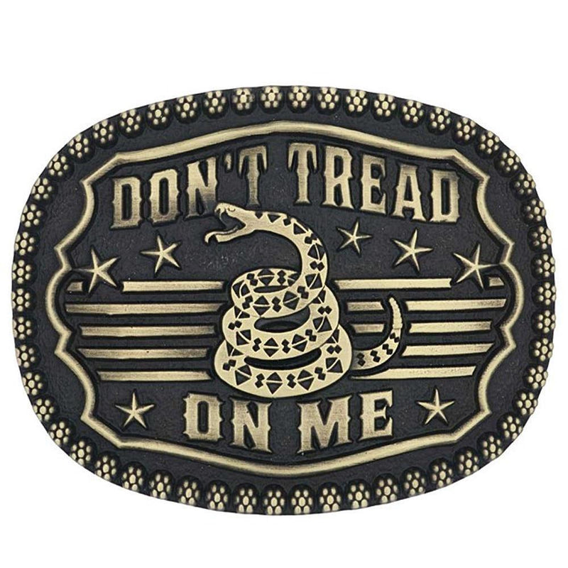 Gadsden Snake Heritage Attitude Buckle