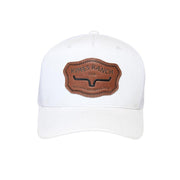 Men's White Hawkins Cap