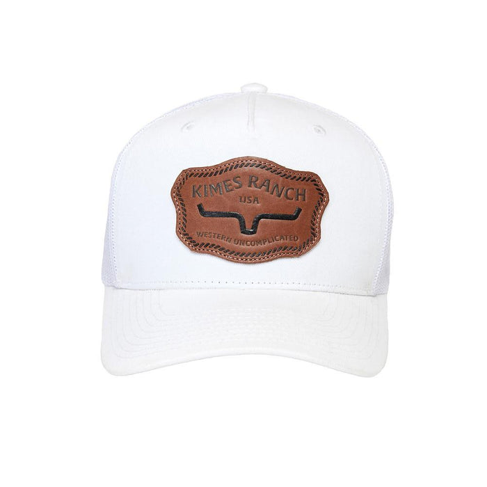Men's White Hawkins Cap