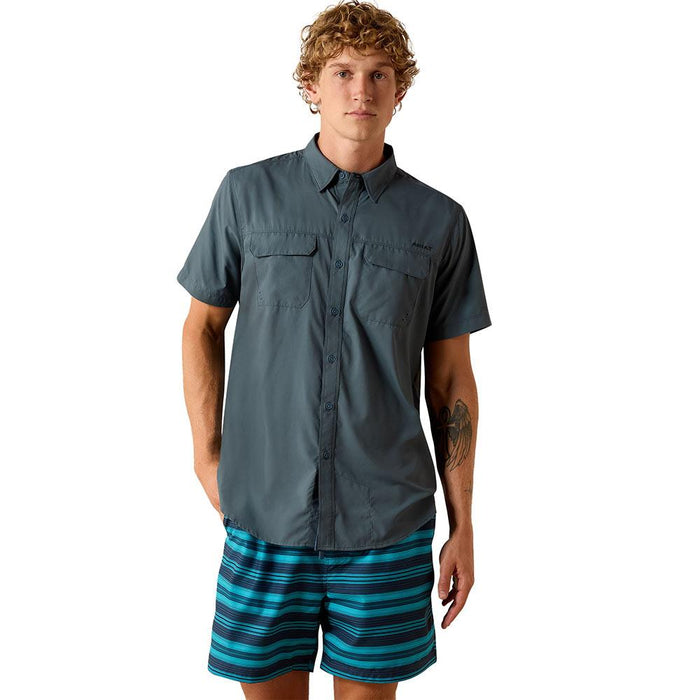 Men's Dark Slate Vent Tek Outbound Shirt
