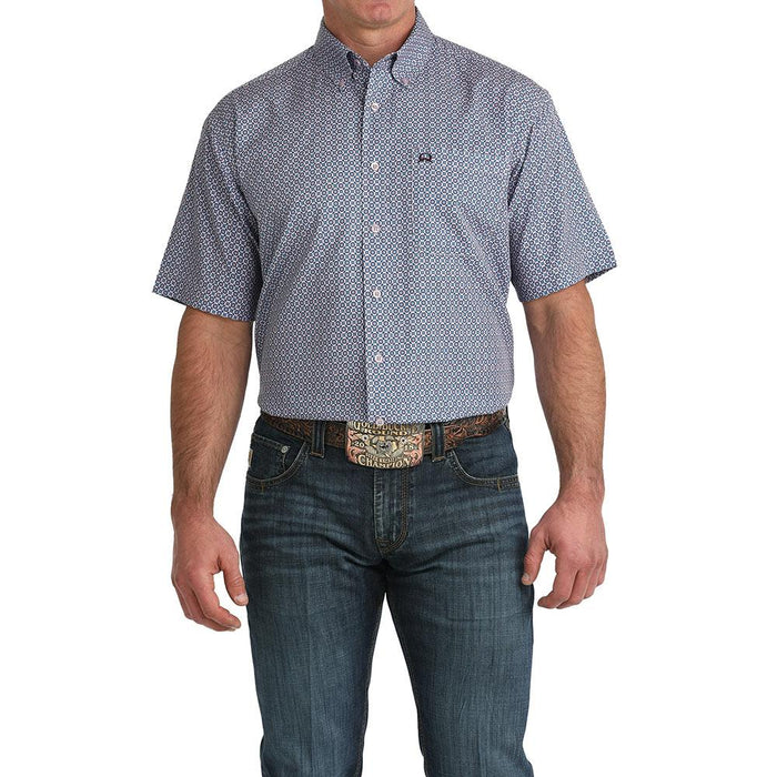Men's Lilac Short Sleeve ArenaFlex Shirt