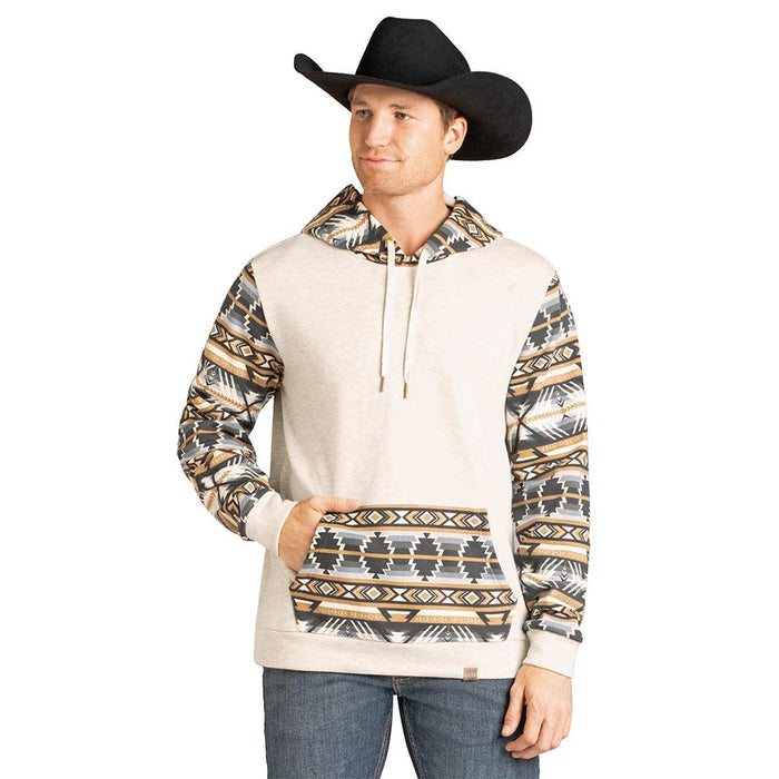 Men's Aztec Printed Hoodie