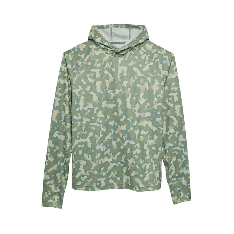 Men's Abyss Print Hooded Sun Tee Shirt