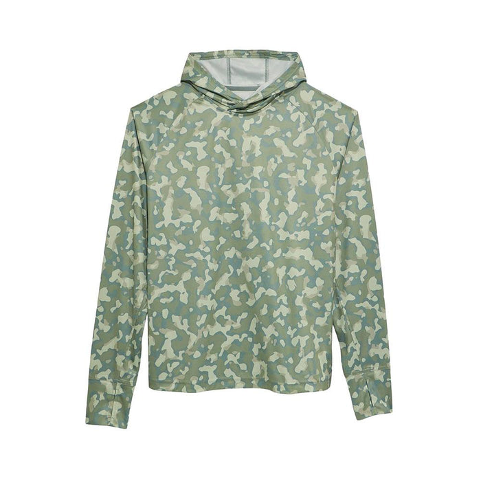 Men's Abyss Print Hooded Sun Tee Shirt