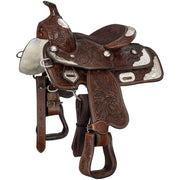 13in McCoy Trail Saddle with Silver