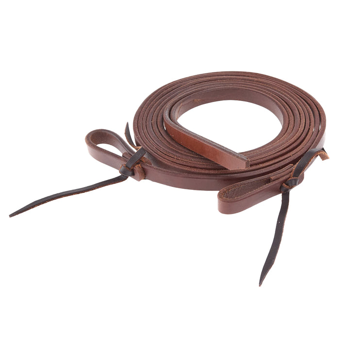 5/8in x 7ft Heavy Oil Harness Leather Split Reins